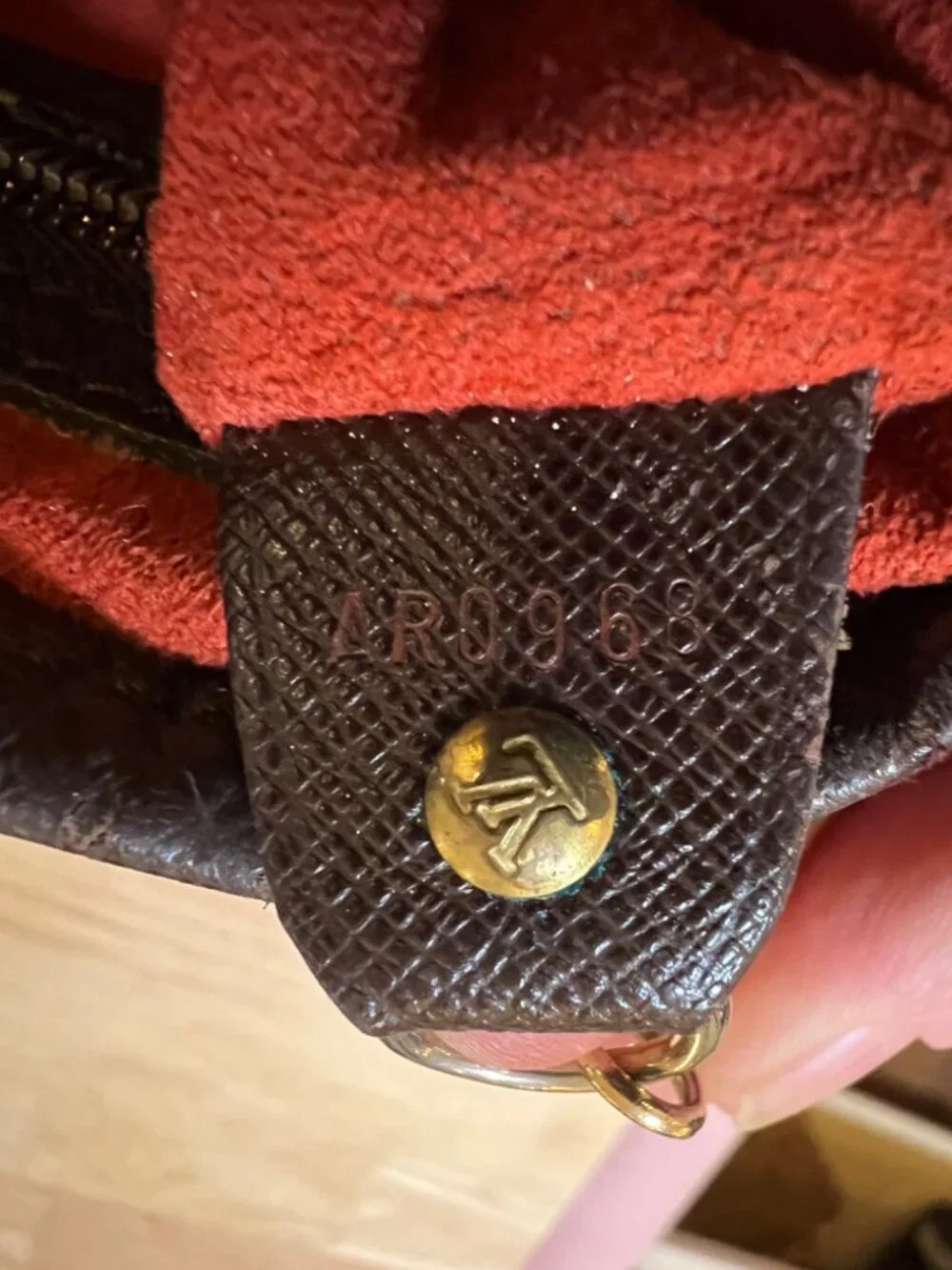 Louis Vuitton Damier Marais PM Bucket Bag